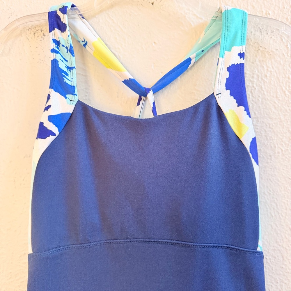 Title Nine Dream blue tank dress - Picture 3 of 8